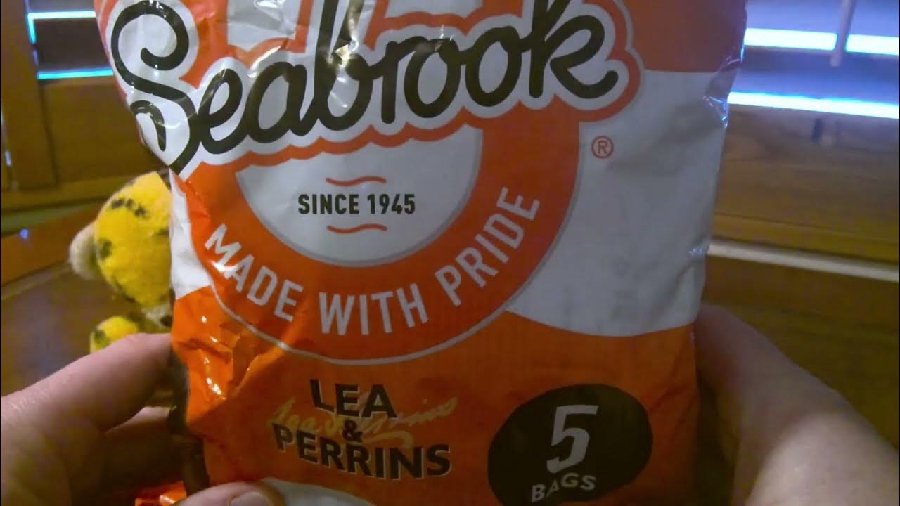 Crisplife Seabrook Worcestershire Sauce crisp review YouTube