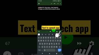 free text to speech app Tagalog voice over screenshot 1