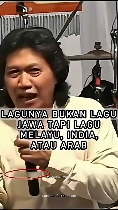 The poem without waton is not by Gus Dur #gusdur #caknun #caknunkiaikanjeng
