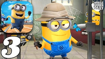 DESPICABLE ME MINION RUSH - Hunter Costume - Gameplay Walkthrough Part 3 (iOS Android)