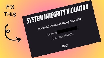 How to fix “System Integraty” error in The Finals