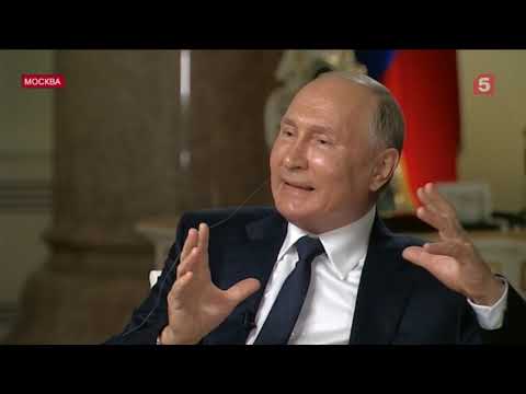 Кибератаки, НАТО, посадка самолета в Минске: о чем говорил Путин в интервью телеканалу NBC.