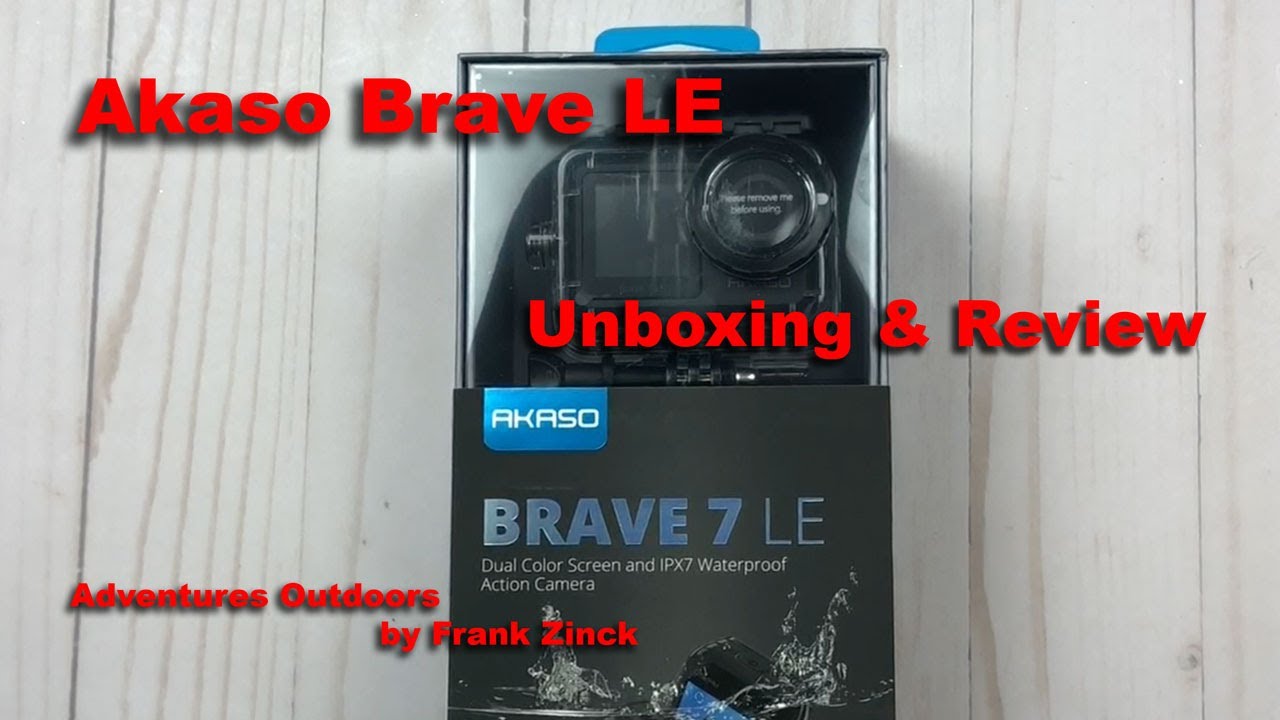 📸 Akaso Brave 7LE Unboxing and Review 📸 YouTube