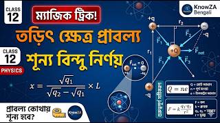 ELECTROSTATIC 4 | Electric Field Intensity & Superposition Principle | Class 12 | KnowZA BENGALI