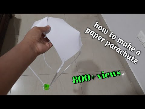 how to make a parachute out of tissue paper how to make a parachute out of tissue paper