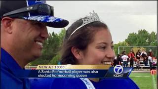 Wide Receiver Elected Homecoming Queen
