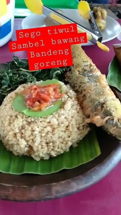 sego tiwul,bayat klaten