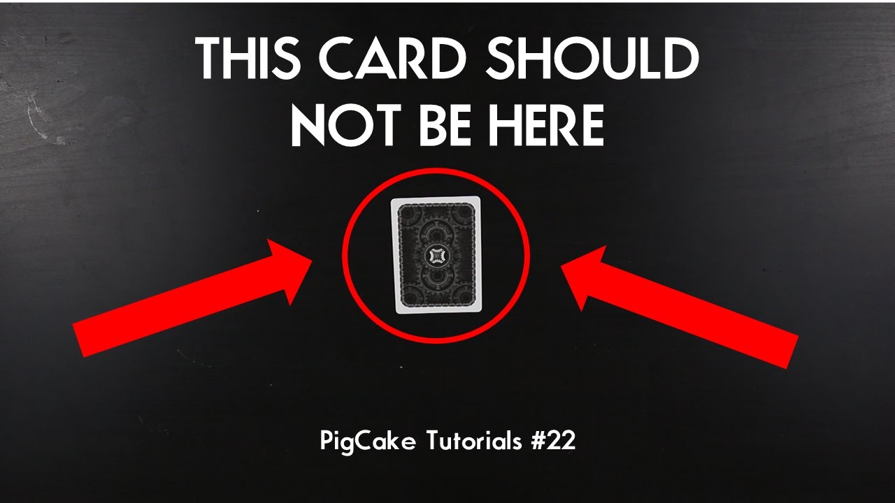 THIS CARD SHOULD NOT BE HERE(LOOK AT ALL THE ARROWS) PigCake Tutorials #22
