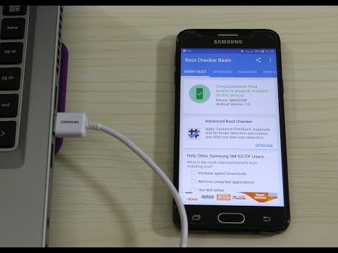 How to Root Samsung Galaxy J5 Prime Nougat 7.0 All Models Easily!