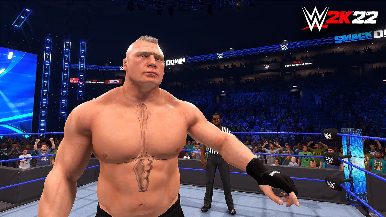 WWE 2K22 BROCK LESNAR MOD, MAKING BROCK LESNAR MOD WWE 2K22