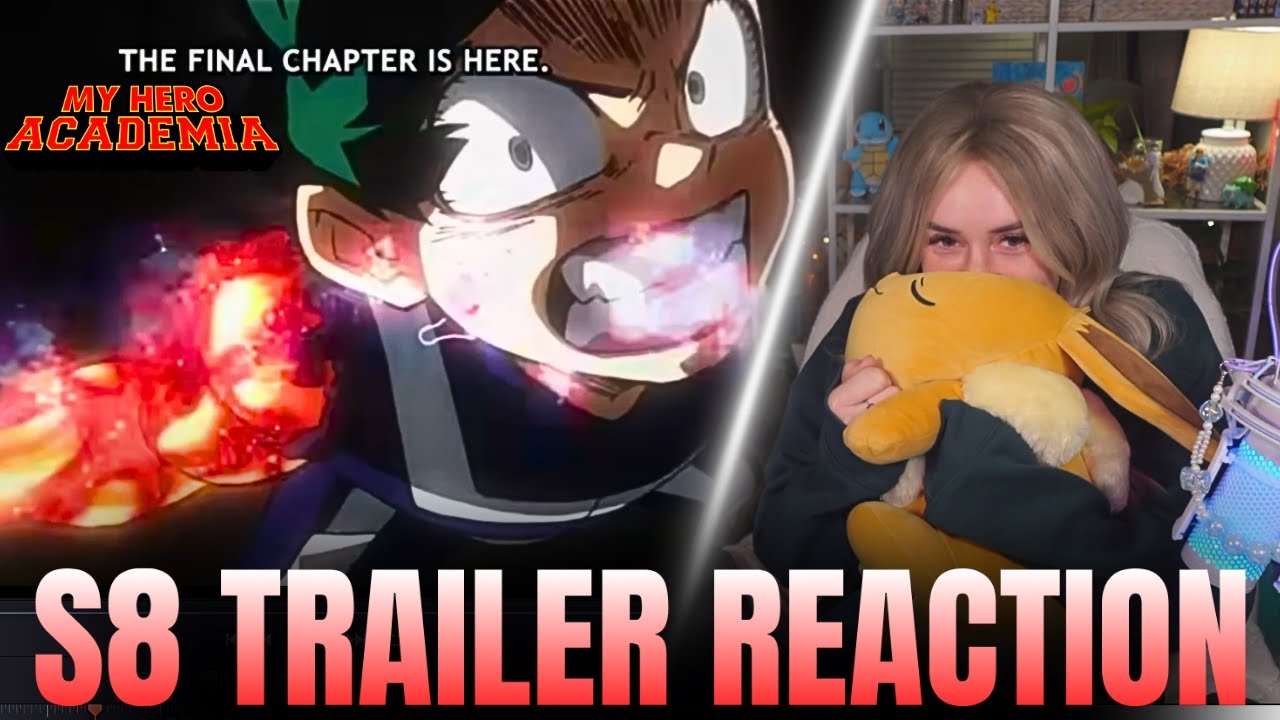 My Hero Academia Season 8 TRAILER REACTION (DUB!) 💥