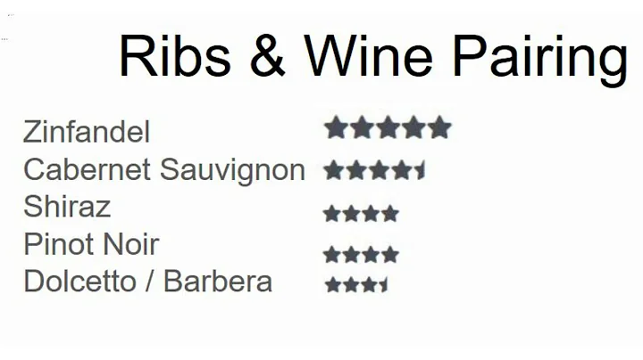 Ribs & Wine Pairing - Drink & Pair - DayDayNews