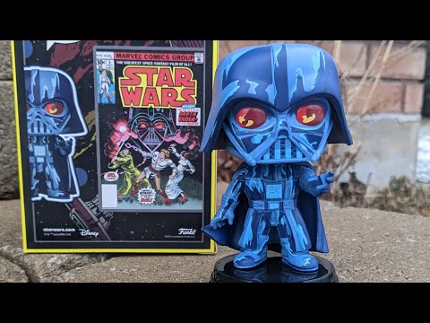 Star Wars Darth Vader comic book Funko pop action figure target exclusive