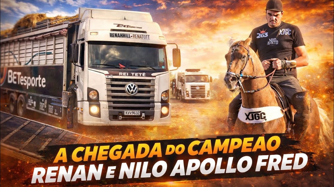 RENAN TOBIAS CHEGANDO NO HARAS WM ETAPA DO CAMPEONATO PORTAL 2026