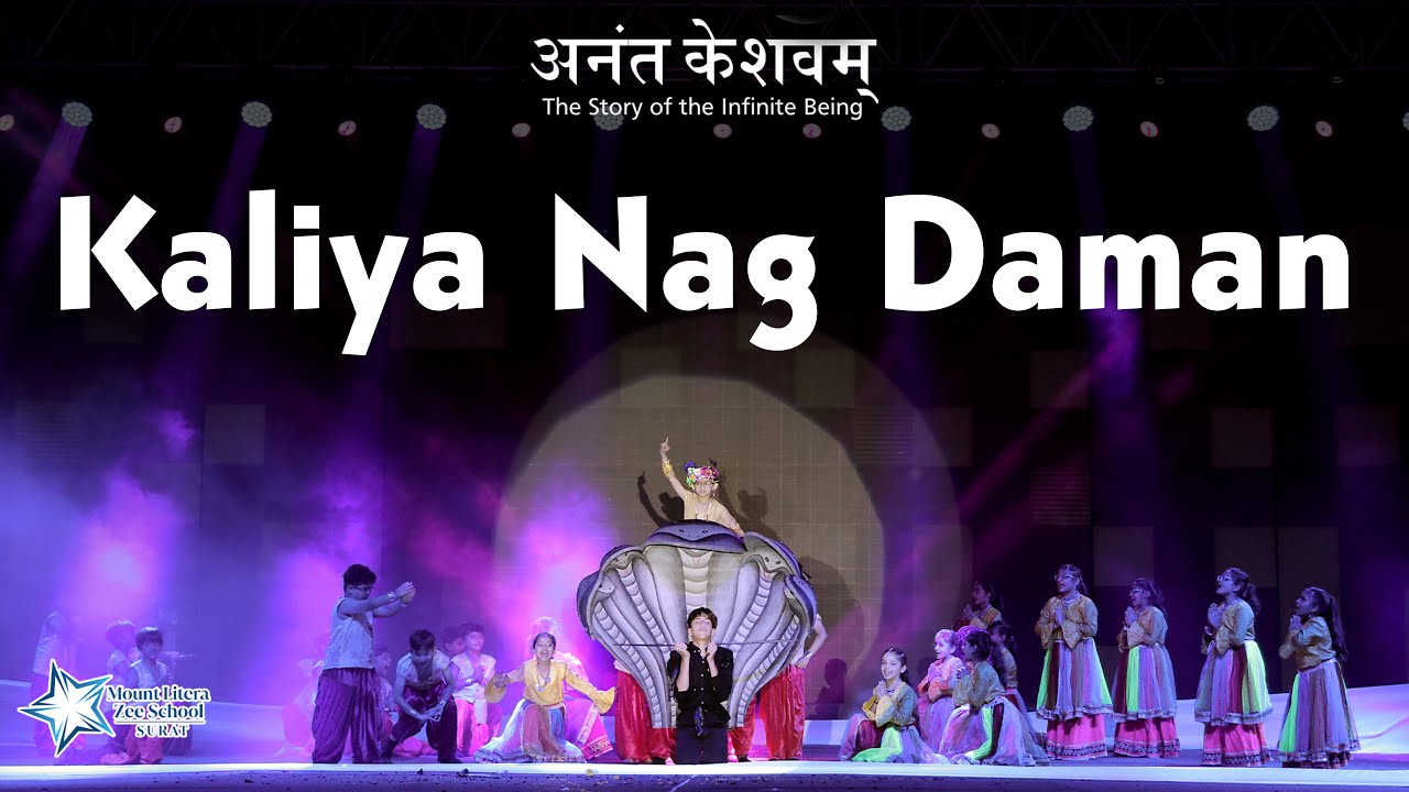 Kaliya Naag Daman  | Anant Keshavam – Annual Function 2025–26 | MLZS Surat