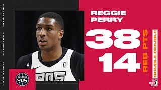 Reggie Perry Posts 38 points & 14 rebounds vs. Wisconsin Herd