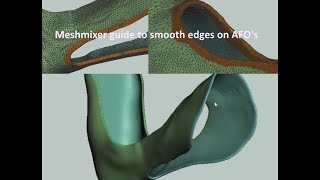 [3D modeling] Meshmixer - smoothing edges