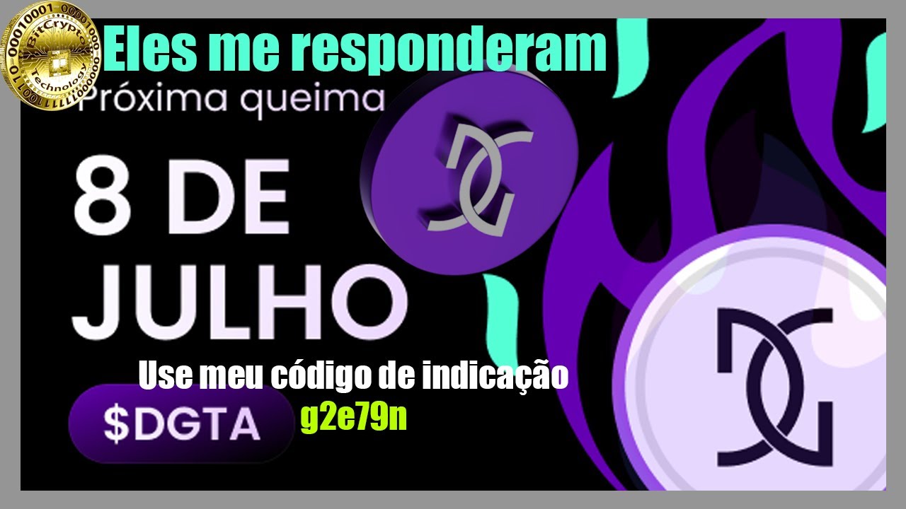 Digitra me responde e vamos falar de queima do token como funcionará
