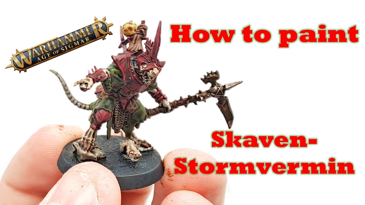Skaven Stormvermin [Age of Sigmar] - Painting Guide