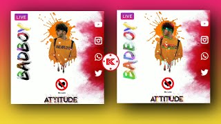 Bad boy video editing from kinemaster || New whatsapp status editing in kinemaster screenshot 2
