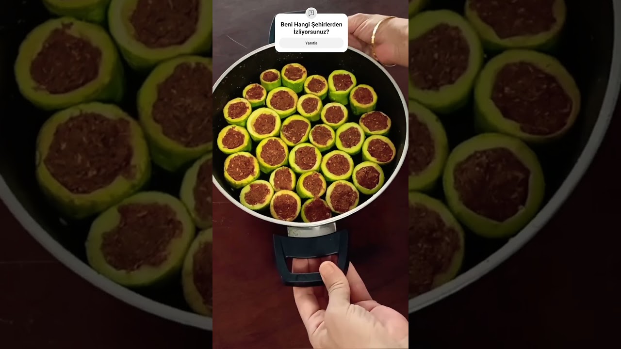 Katıklı Dolma /Etli Bulgurlu Kabak Dolması Tarifi – Detaylar Açıklamada ✍️ #ShortvVideo Katıklı Dolma /Etli Bulgurlu Kabak Dolması Tarifi – Detaylar Açıklamada ✍️ #ShortvVideo