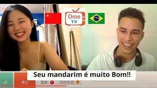 Brasileiro SURPREENDE chineses ao falar chinês fluente no omegle, fluente em 1 ano.