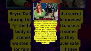 Bryce Dallas Howard had a secret during the Jurassic World movies! 🦖 Profile