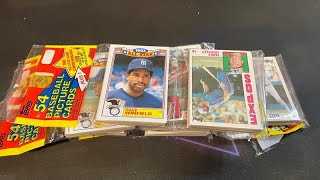 Opening 1984 Topps Baseball Card Rack Packs
