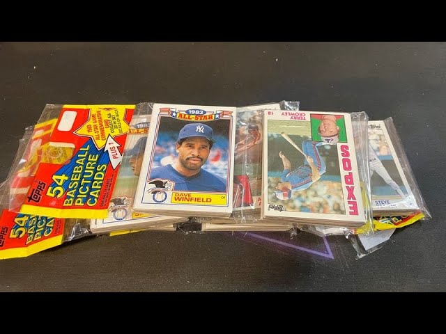 OPENING 1984 TOPPS BASEBALL CARD RACK PACKS! - YouTube