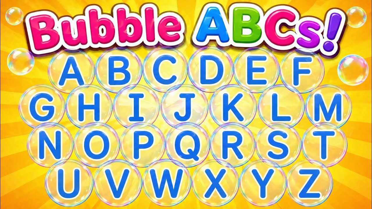 POP the ABC Bubbles! 🫧 Alphabet for Toddlers & Preschoolers - YouTube