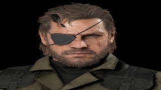 Every time Venom Snake talks in Metal Gear Solid V