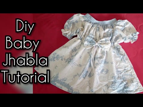 baby jhabla frock