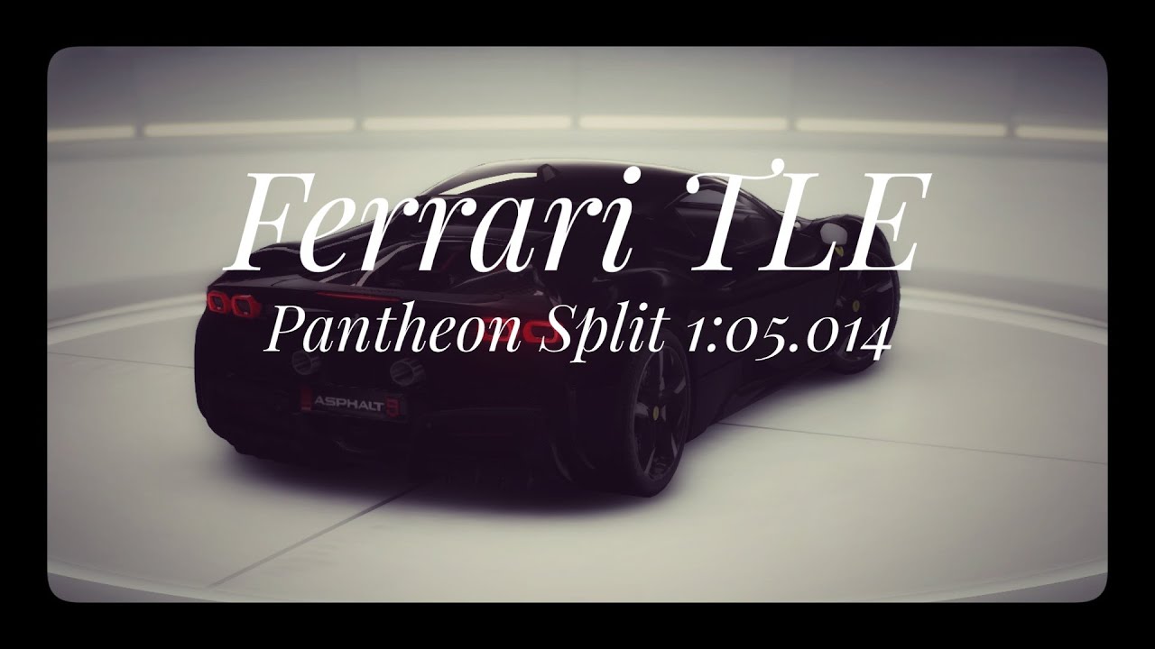 how i finished Pantheon Split in 1:05:014 with the SF90 Stradale