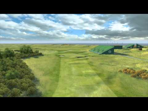 The 143rd Open at Royal Liverpool: 8th Hole Flyover (2014)