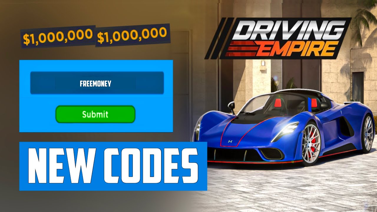 Driving Empire Codes (December 2023) – GameSkinny