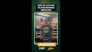 How the Working Family Tax Cuts Helped Doug's Community