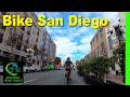 20 Minute Virtual Bike Ride | San Diego California to Mission Bay | Cycling Workout | Travel Video