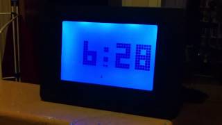 My new Tetris alarm clock