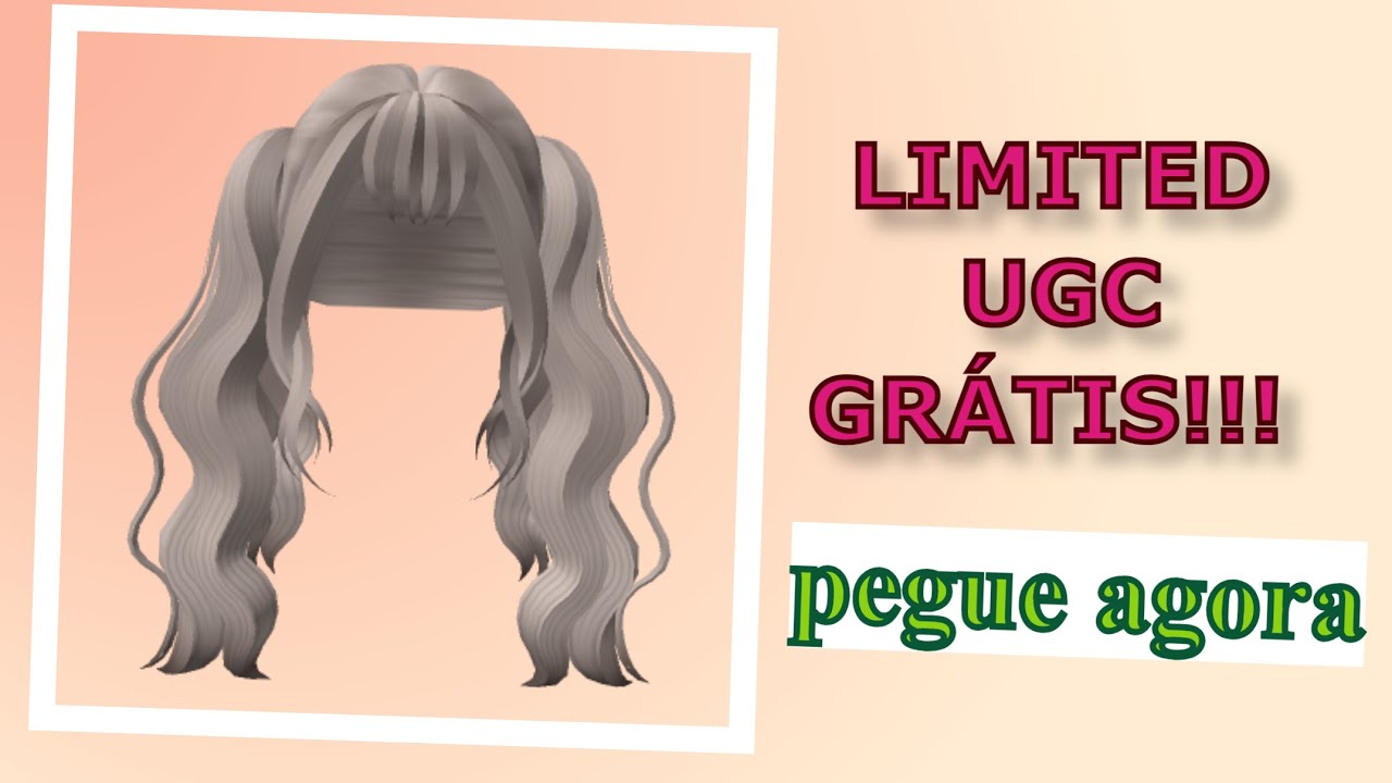 PEGUE DOIS CABELOS LIMITED GRATIS NO ROBLOX 