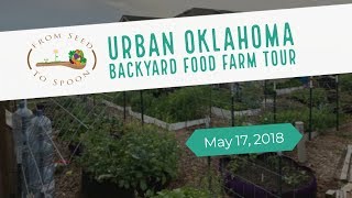 May 17, 2018 Spring Garden Update/Tour (Urban Zone 7 Oklahoma Backyard Farm)