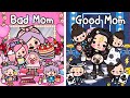 Good mom vs bad mom compilation   sad story  toca life story  toca life world  toca boca