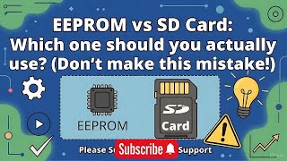 EEPROM vs SD Card:Which One Should You Actually Use?(Don’t Make This Mistake!)