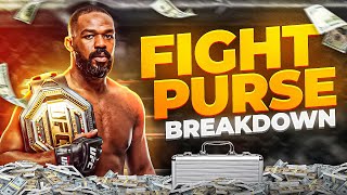💰 Every Fight Purse Jon Jones Ever Made  | Total Earnings Revealed (Low Total $$$)