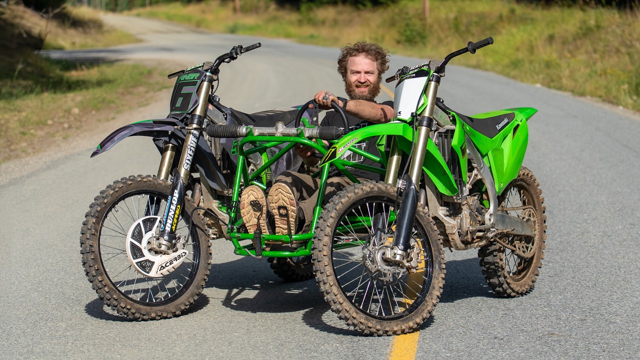 Dirt Bike Car Hits The Streets!