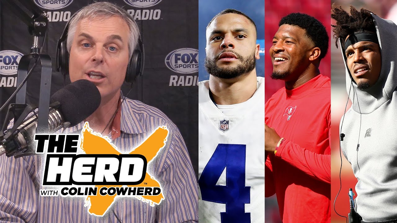 Colin Cowherd - Consequences of Giving Dak a Long-Term Deal & Why Cam & Jameis aren't Signed