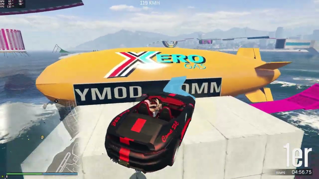 (Parkour) Porsche Parkour N°3 (T-O-M-M-Y-M-O-D) (Comet S2 Cabrio) [GTA 5 PC]