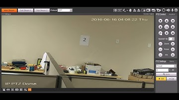 PTZ Preset in Action
