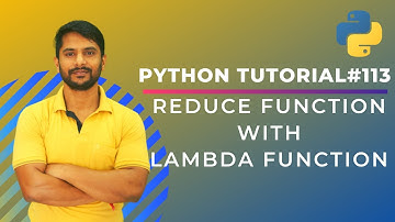 Reduce Function With Lambda Function in Python - In Hindi