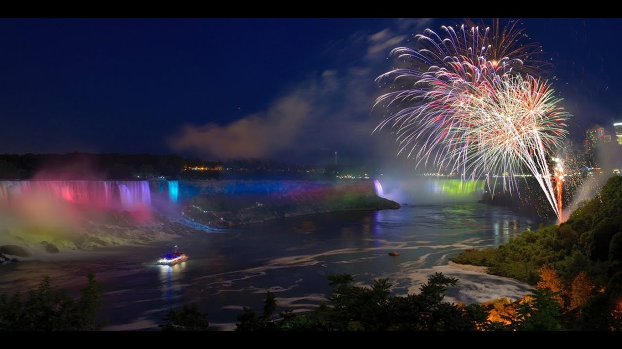 Niagara Falls Ny Fireworks July 4 2017 Sante Blog