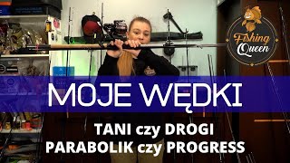 MOJE WĘDKI - FEEDERY || TANI czy DROGI || PROGRESS czy PARABOLIK?